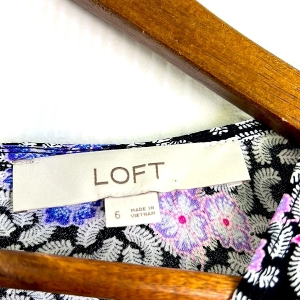 LOFT colorful floral